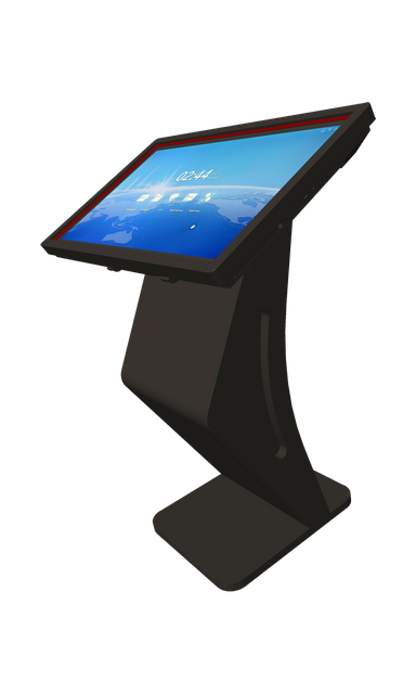 공항을 위한 까만 접촉 과민한 기우는 터치스크린 디지털 방식으로 간이 건축물