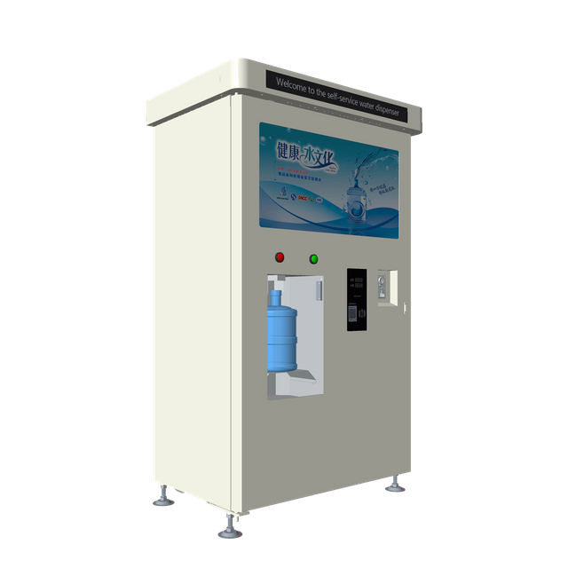 주택 단지용 고정밀 센서가 장착된 스마트 셀프 서비스 물 디스펜서